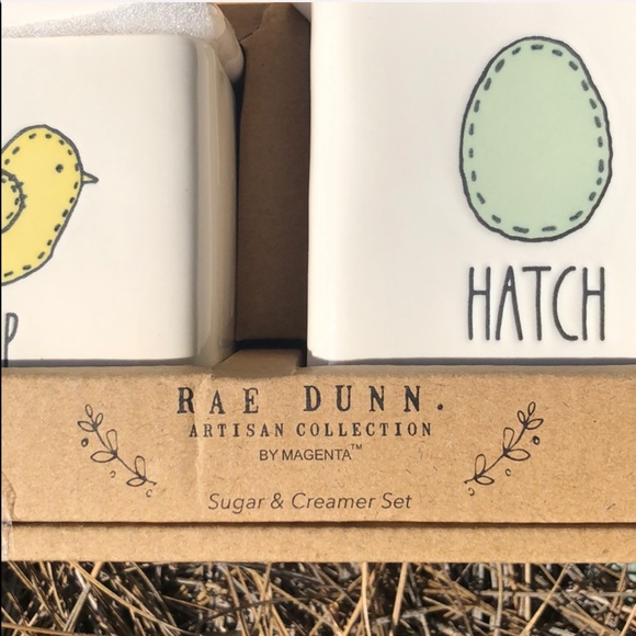 Rae Dunn🌼Sugar & Creamer Set🌼 - Picture 6 of 8